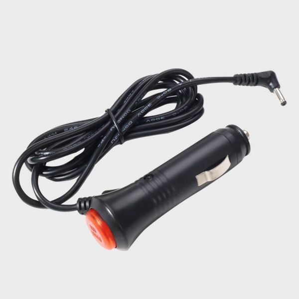 Haloview Cigarette Lighter Power Supply Adapter 1.4 Meters Cable for BT7 / BT6 Touch Monitor