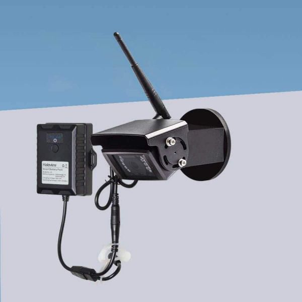 Haloview MC7108 K2 Wiring-Free Wireless Camera Monitor System Portable Kit-Pro