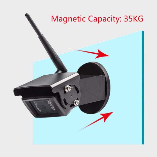 Haloview Portable Kit-Pro MC7108 K2 Wiring-Free Wireless 2 Backup Camera System