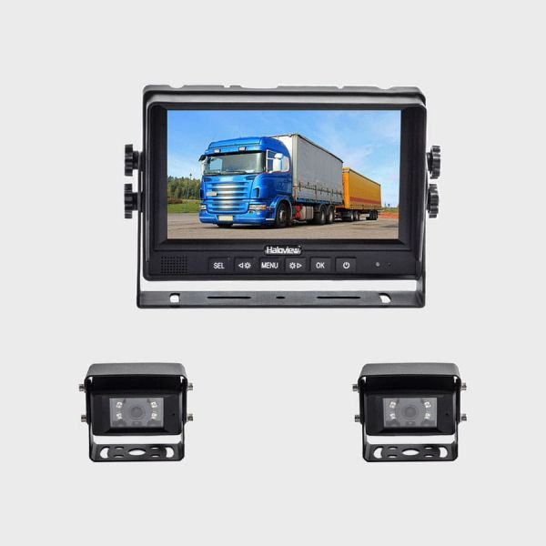 Haloview MC7601-2 7 Inch Wired Rear View System with 2 cameras