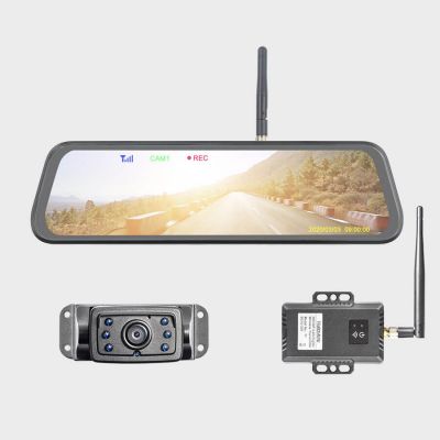 Wireless Rearview Observation Mirror Dashcam MC10