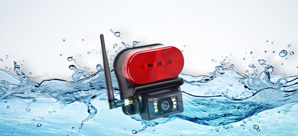 Water Resistance and Durable Backup Camera